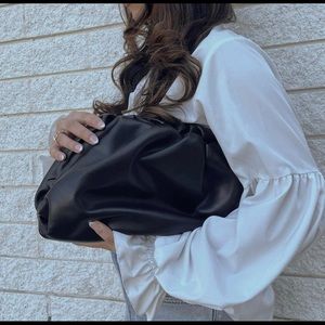 Vegan leather dumpling bag